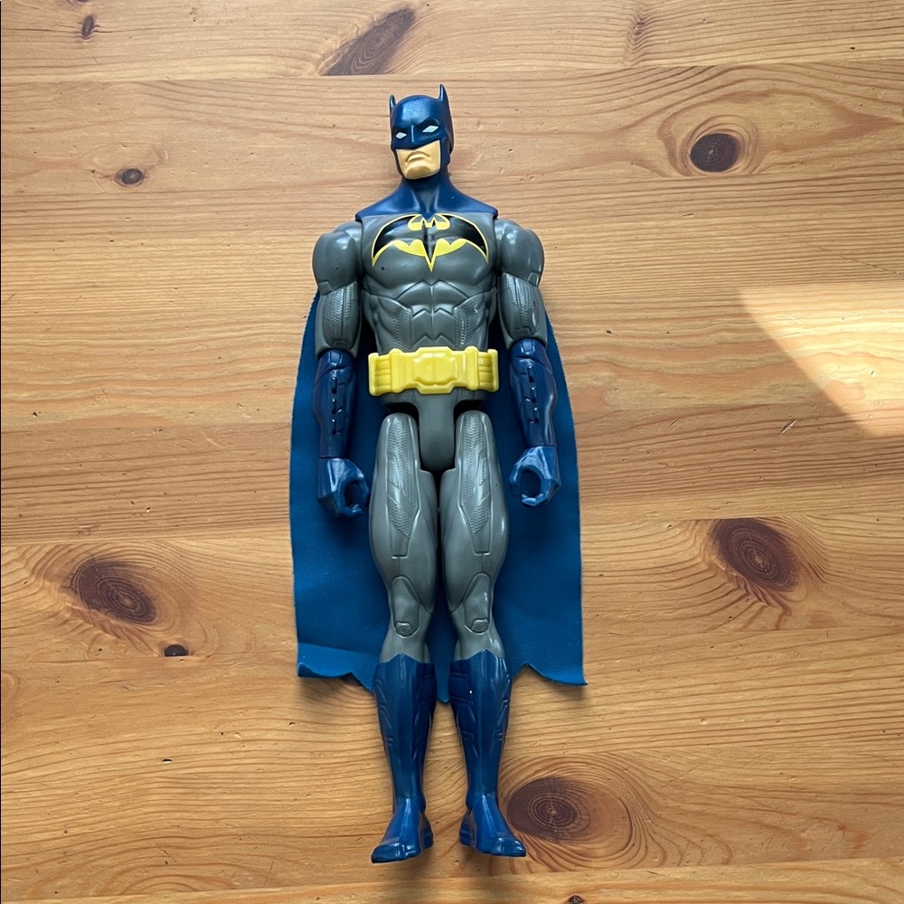 Mattel Batman Action Figure - Blue and Gray
